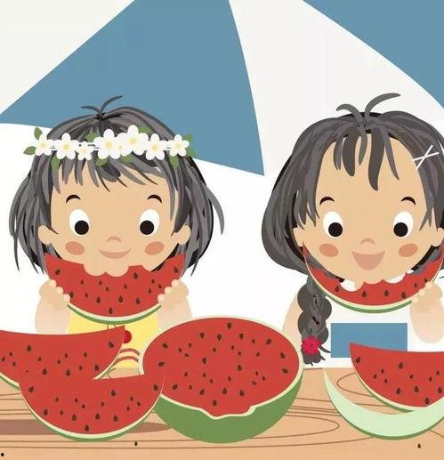 吃瓜的头像动漫,吃瓜小能手动漫形象大揭秘